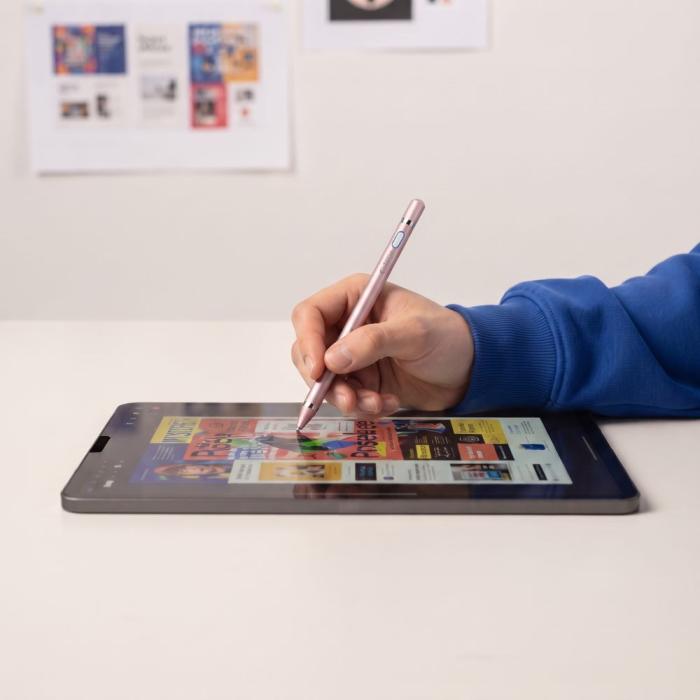 Bild 6, Tech-Protect Tech-Protect Active Stylus Touchpenna Rosa