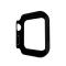  Apple Watch 7/8 45mm Skal Med Härdat Glas Svart