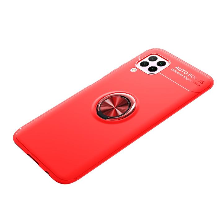 Bild 2,  Huawei P40 Lite - Kickstand Ringskal - Röd
