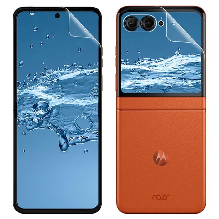 Bild 2, IMAK IMAK Motorola Razr 50 60 / 5G Skärmskydd Heltäckande TPU