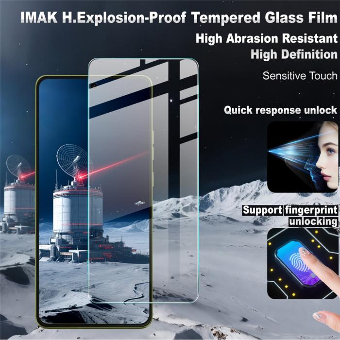 Bild 3, IMAK IMAK Motorola Moto G86 Power / G86 5G Skärmskydd Härdat Glas