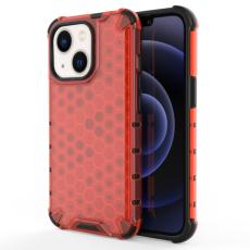  iPhone 14 Plus Skal Shockproof Honeycomb R&ouml;d