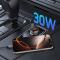 Tech-Protect Tech-Protect 30W PD QC Billaddare USB-C / USB-A Svart