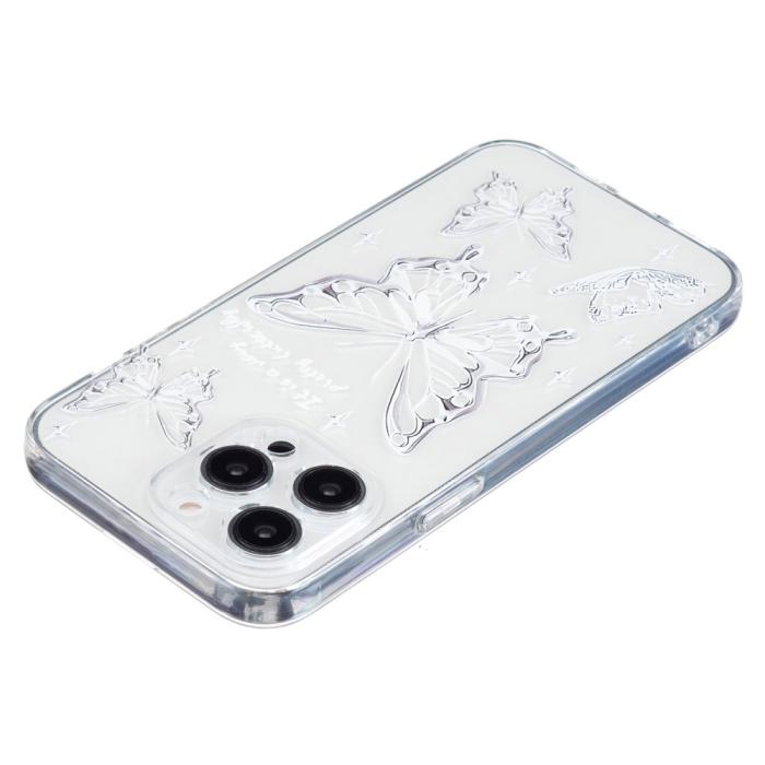 Bild 4,  iPhone 16 Pro Skal TPU Fjärilar