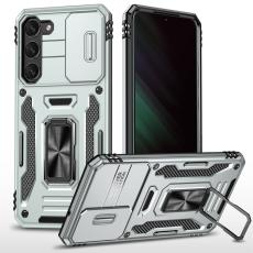  Samsung Galaxy S23 Plus Skal Ring CamShield Gr&aring;