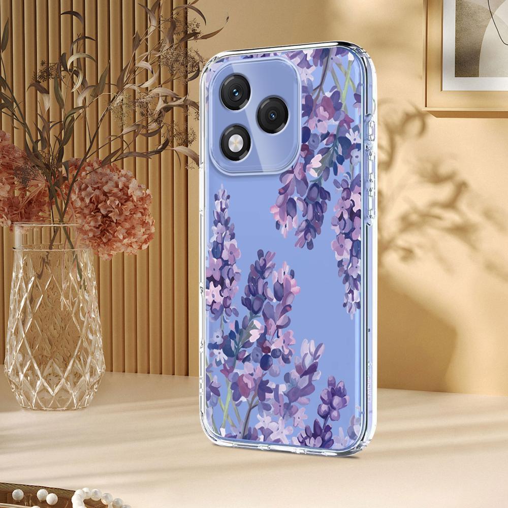  Honor 400 Lite Skal Med Tryck Blommor