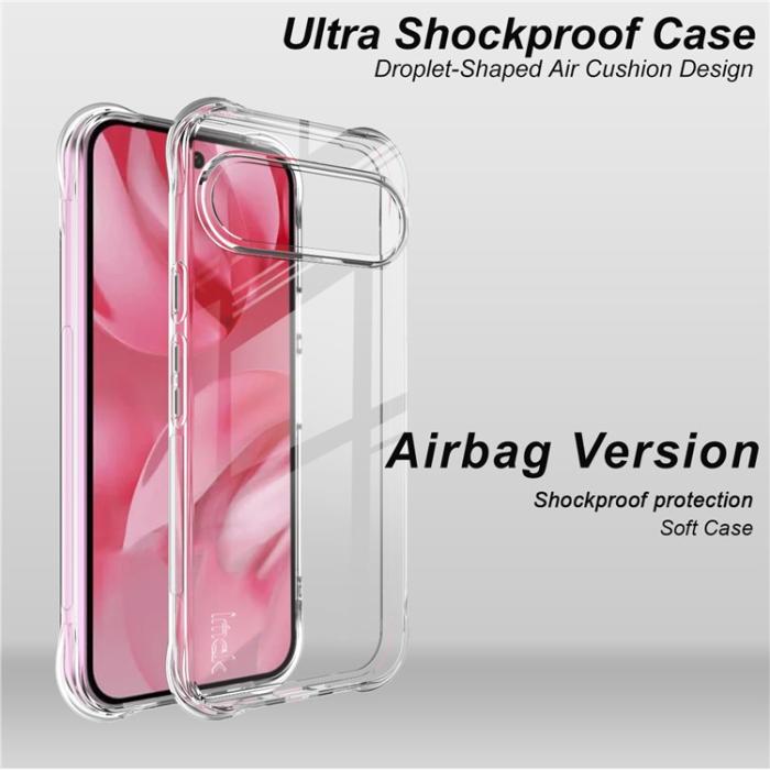 Bild 3, IMAK IMAK Google Pixel 10 / 10 Pro Skal TPU Shockproof Transparent