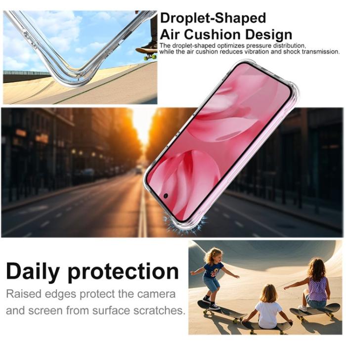 Bild 4, IMAK IMAK Google Pixel 10 / 10 Pro Skal TPU Shockproof Transparent