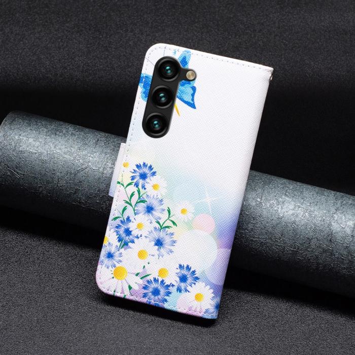Bild 6,  Galaxy S25 Plus / S24 Plus Fodral Med Tryck Fjäril/Blommor
