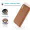 DUX DUCIS DUX DUCIS iPhone 15 Plus Fodral RFID Läder Brun