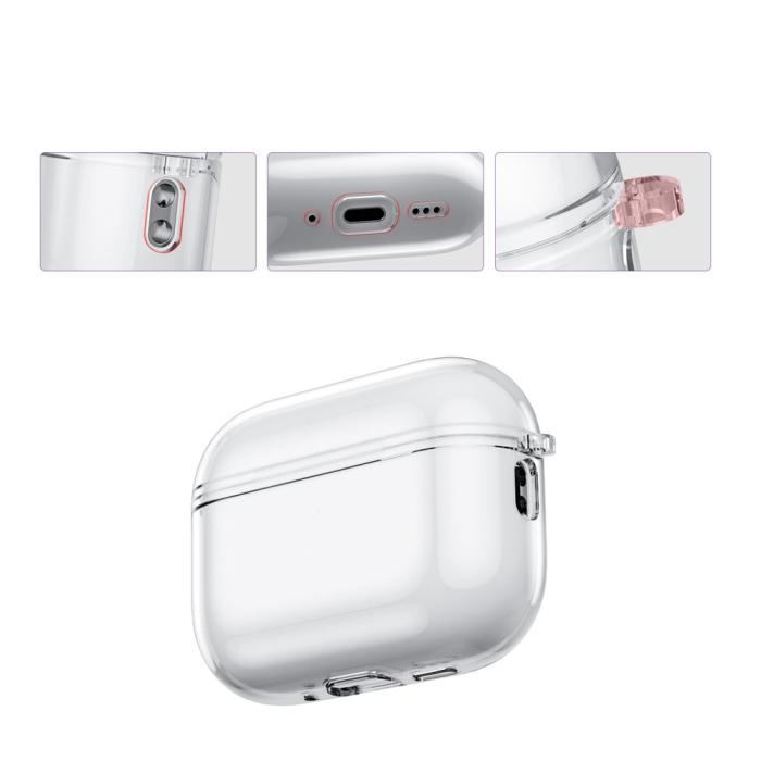 Bild 2,  AirPods Pro 3 Skal TPU Transparent