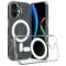  iPhone 17 Skal MagSafe Hybrid Transparent
