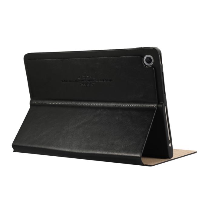 Bild 4,  Lenovo Tab Plus Fodral Läder Svart