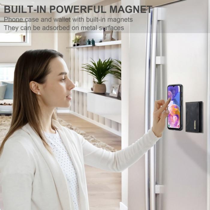 Bild 5, DG.MING DG.MING Galaxy A23 5G Skal 2in1 Magnetisk Avtagbart Kortfack