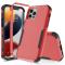  iPhone 14 Pro Max Skal Shockproof Hybrid Röd/Svart