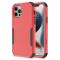  iPhone 14 Pro Max Skal Shockproof Hybrid Röd/Svart