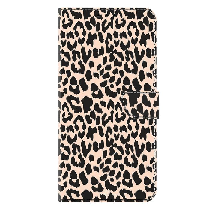 Bild 5,  Motorola Moto G55 5G Fodral Läder Leopard