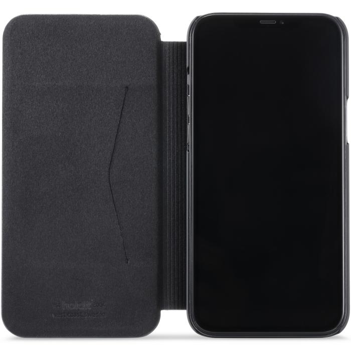 Bild 2, holdit holdit iPhone 12 Pro Max - Slim Flip Fodral - Svart