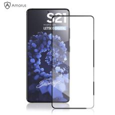 AMORUS Samsung Galaxy S21 - AMORUS Helt&auml;ckande Sk&auml;rmskydd I H&auml;rdat Glas