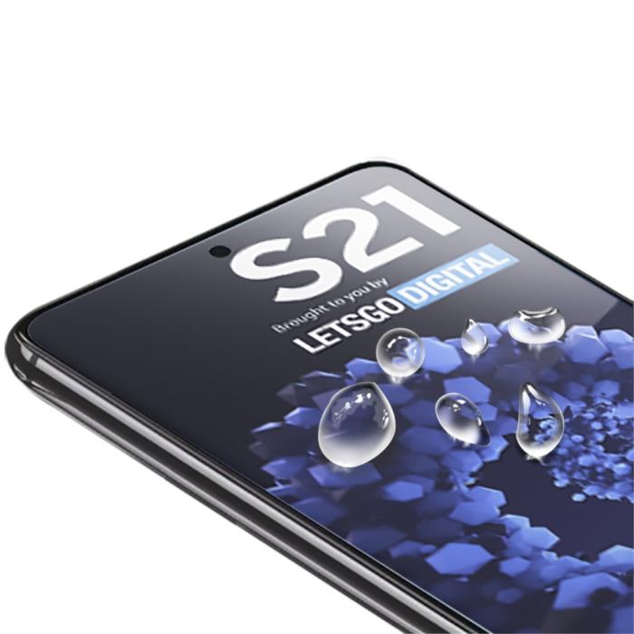 Bild 3, AMORUS Samsung Galaxy S21 - AMORUS Heltäckande Skärmskydd I Härdat Glas