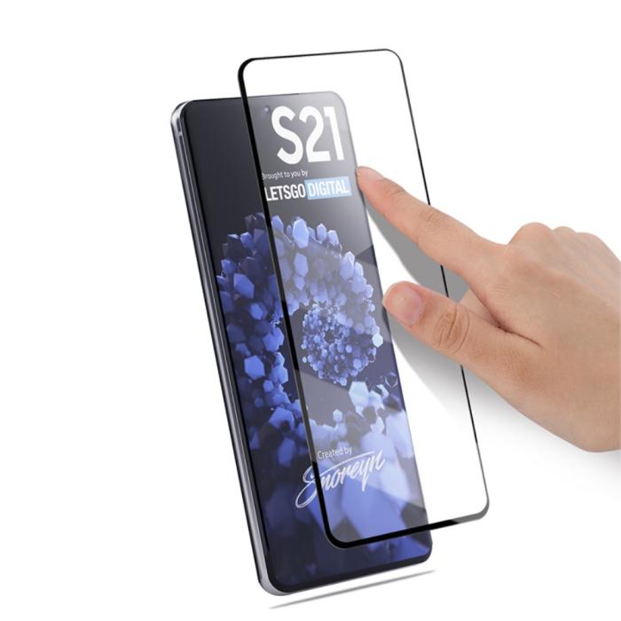 Bild 5, AMORUS Samsung Galaxy S21 - AMORUS Heltäckande Skärmskydd I Härdat Glas