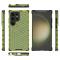  Galaxy S24 Ultra Skal Honeycomb Shockproof Hybrid Grön