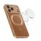 Tech-Protect Tech-Protect iPhone 17 Pro Max Skal MagSafe BasicMag Matte Brown