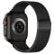  Apple Watch 38/40/41/42 mm Armband Milanese Svart