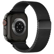  Apple Watch 38/40/41/42 mm Armband Milanese Svart