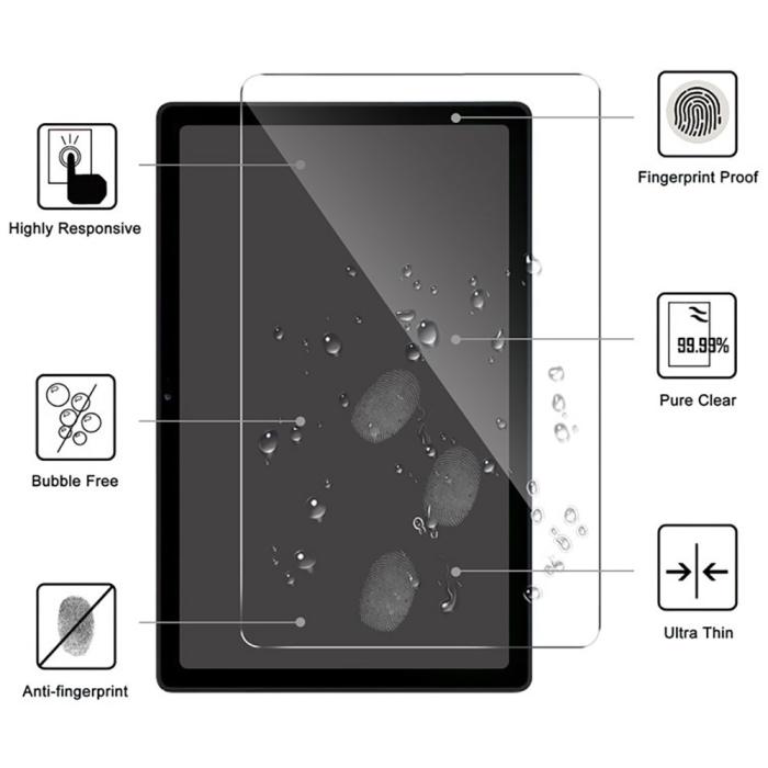 Bild 3,  Lenovo Tab 10.1 2025 Skärmskydd Härdat Glas