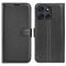  Motorola Moto G56 5G Fodral Litchi Läder Svart