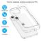 LEEU DESIGN LEEU DESIGN iPhone 15 Skal Akryl/TPU Transparent