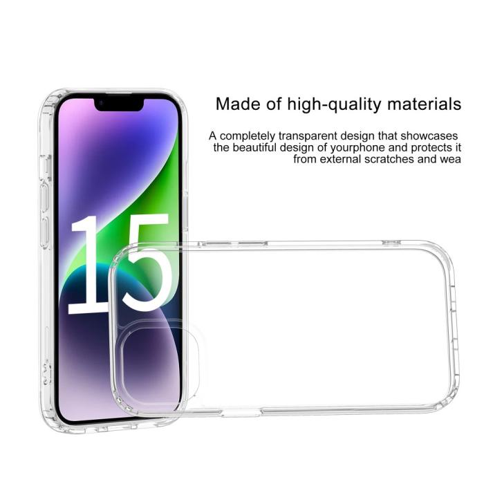 Bild 3, LEEU DESIGN LEEU DESIGN iPhone 15 Skal Akryl/TPU Transparent