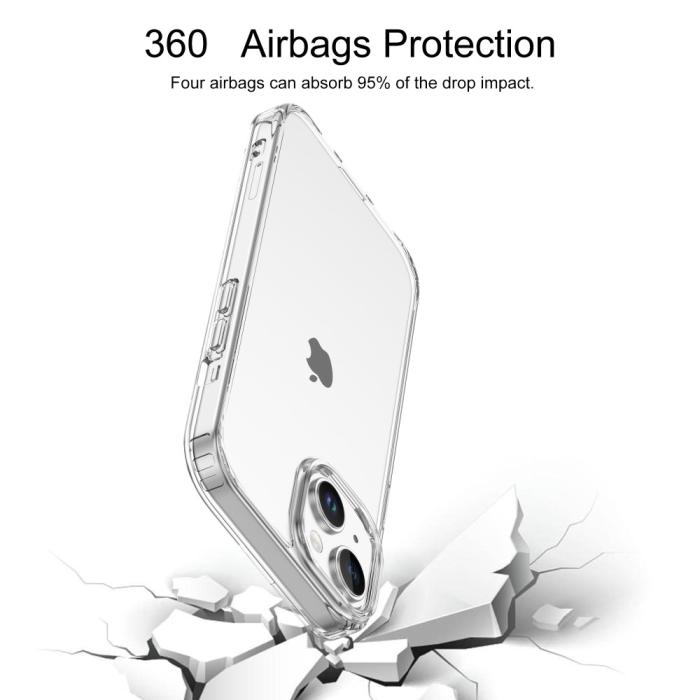 Bild 5, LEEU DESIGN LEEU DESIGN iPhone 15 Skal Akryl/TPU Transparent