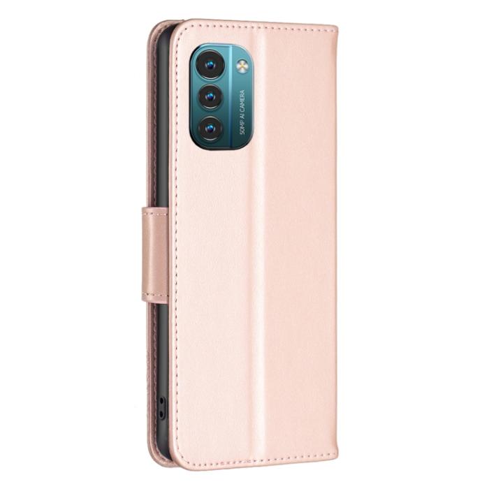 Bild 3,  Nokia G11 / G21 Fodral Tryck Butterfly Roséguld