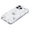  iPhone 16 Pro Skal TPU Vita Blommor