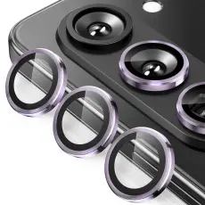 ENKAY ENKAY Galaxy Z Fold 6 Linsskydd H&auml;rdat Glas Lila