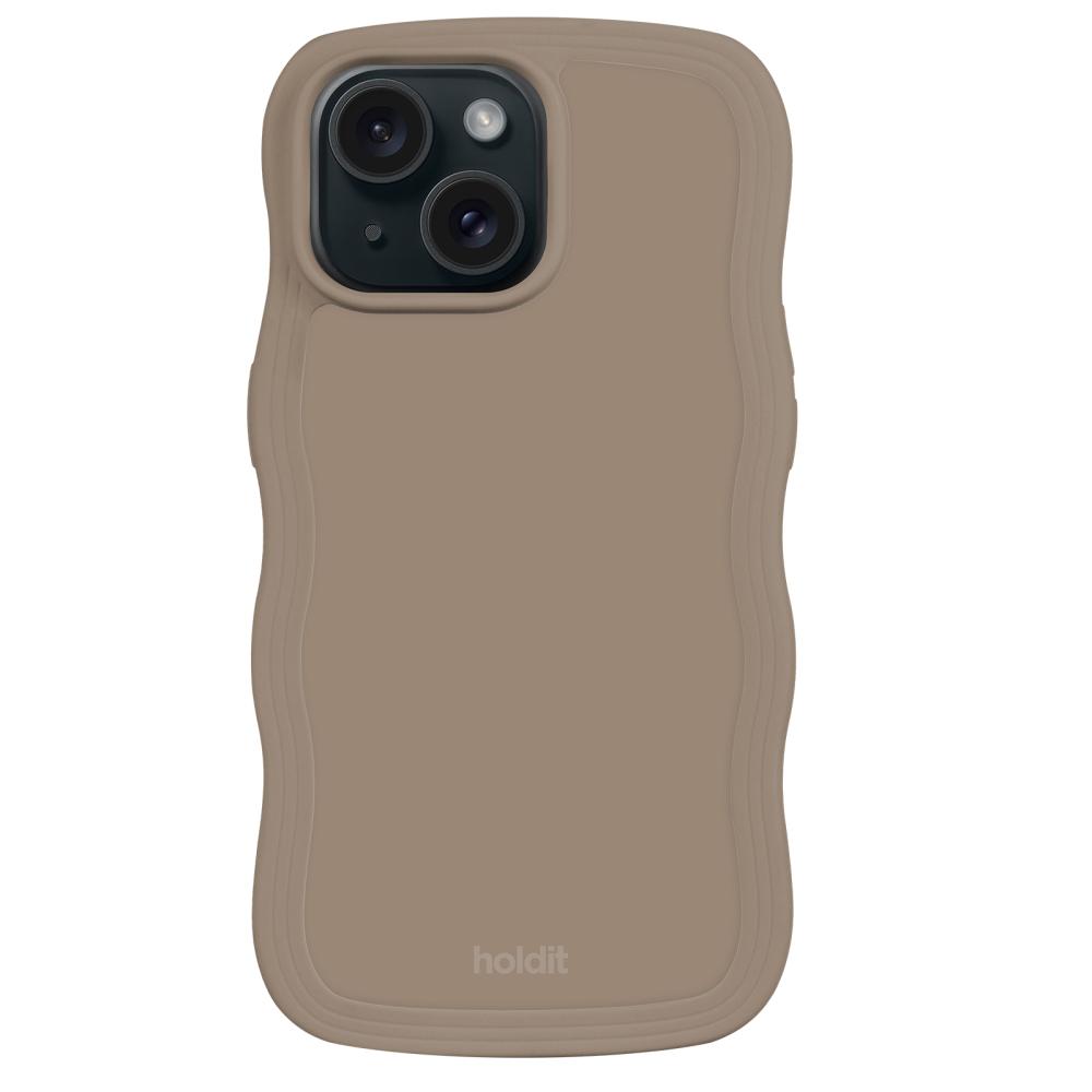holdit holdit iPhone 15 Plus / 14 Plus Skal Wavy Mocha Brown
