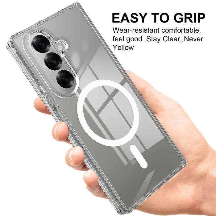 Bild 3,  Samsung Galaxy Z Fold 7 Skal MagSafe Hybrid Transparent