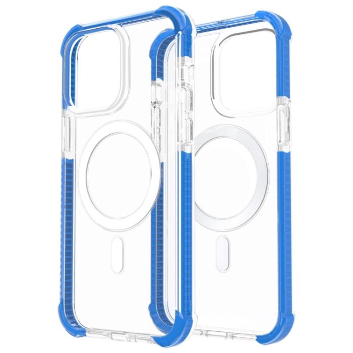 Bild 3,  iPhone 15 Pro Max Skal MagSafe Shockproof Akryl Blå