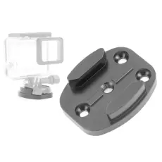 Aluminium Quick Release Bas F&ouml;r Actionkamera Svart