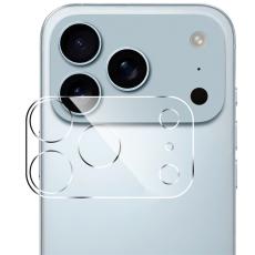  iPhone 17 Pro Max Linsskydd H&auml;rdat Glas Transparent
