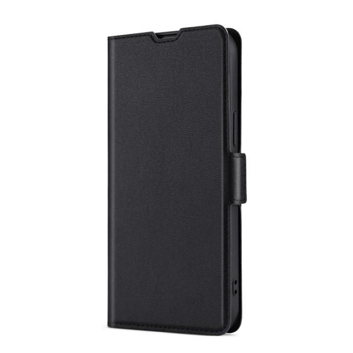 Bild 2,  Motorola Moto G62 5G Fodral Slim Läder Svart