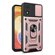  Motorola Moto E13 Skal CamShield Ring Ros&eacute;guld