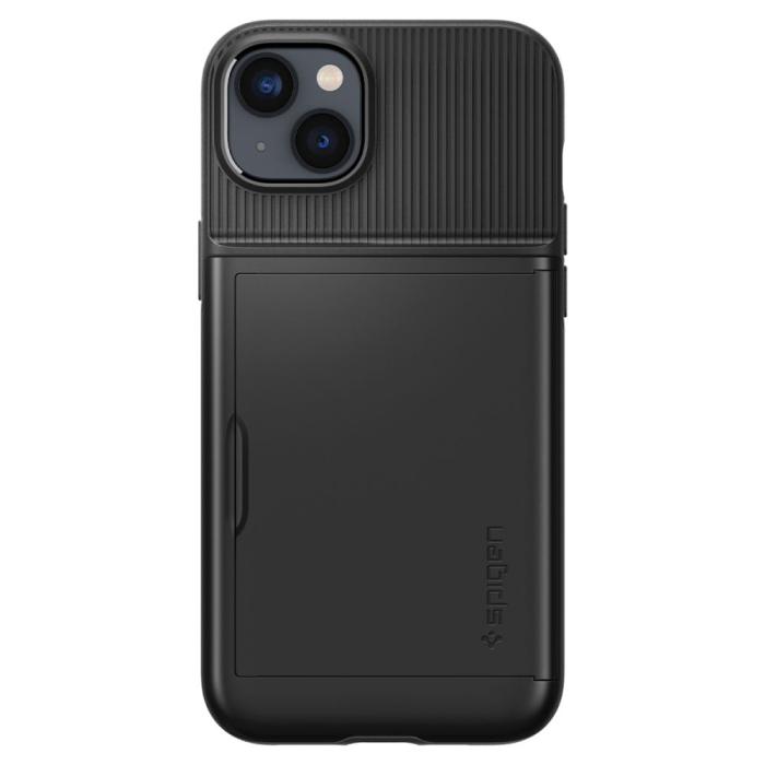 Bild 2, Spigen Spigen iPhone 15 Plus / 14 Plus Skal Slim Armor CS Svart