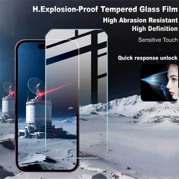 Bild 3, IMAK IMAK iPhone Air Skärmskydd Härdat Glas