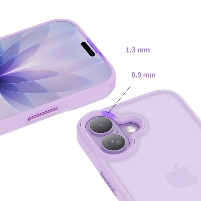 Bild 4, Tech-Protect Tech-Protect iPhone 17 Skal MagMat Matte Lavender