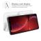  iPhone 13 Mini - Litchi Skin Läder Fodral - Vit