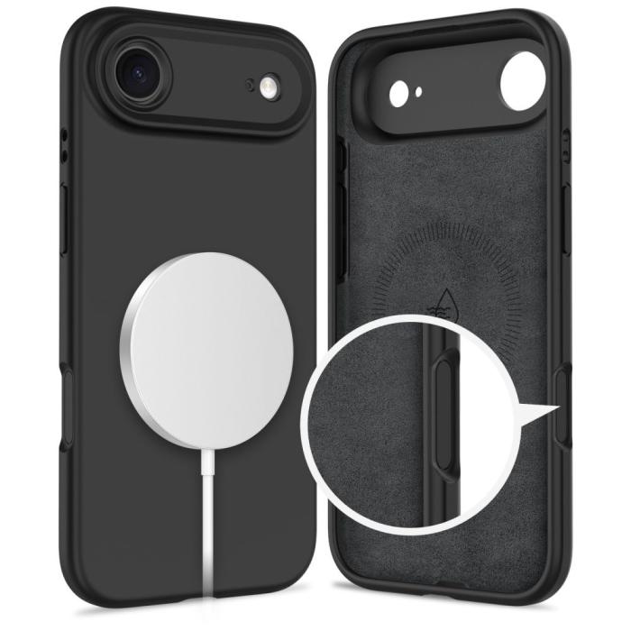 Bild 5, Tech-Protect Tech-Protect iPhone Air Skal MagSafe Silicone Svart