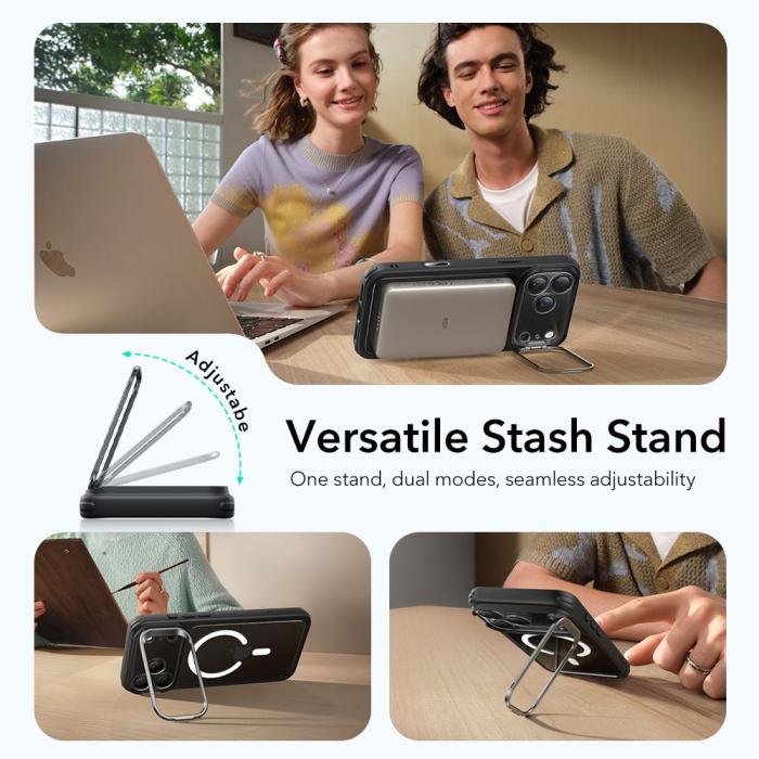 Bild 5, ESR ESR iPhone 17 Pro Max Skal MagSafe Classic Kickstand